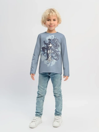 Детский лонгслив / Kung fu