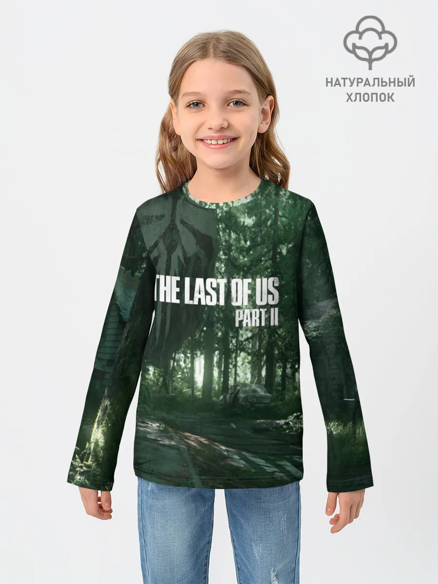 Детский лонгслив / The Last Of Us Part II Лес