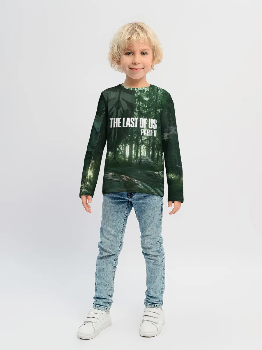 Детский лонгслив / The Last Of Us Part II Лес