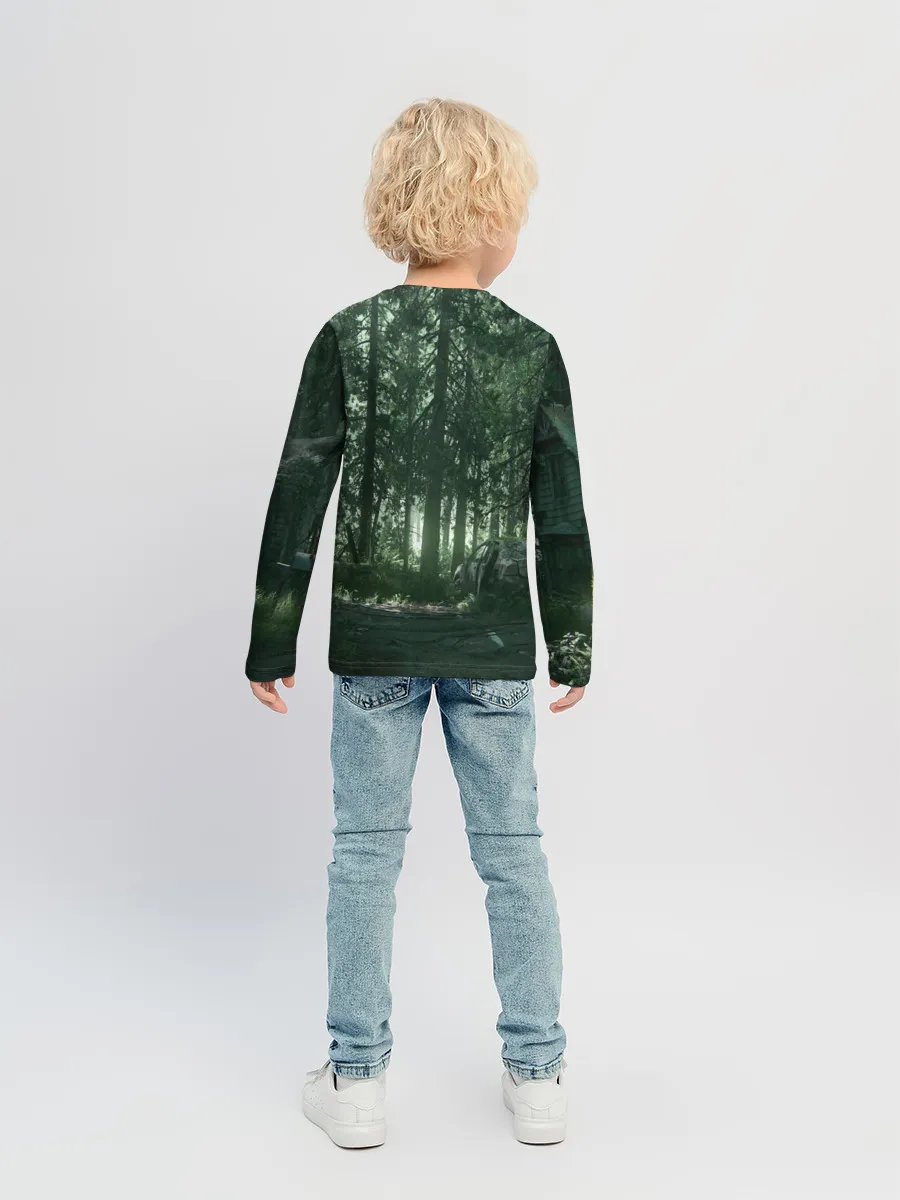 Детский лонгслив / The Last Of Us Part II Лес