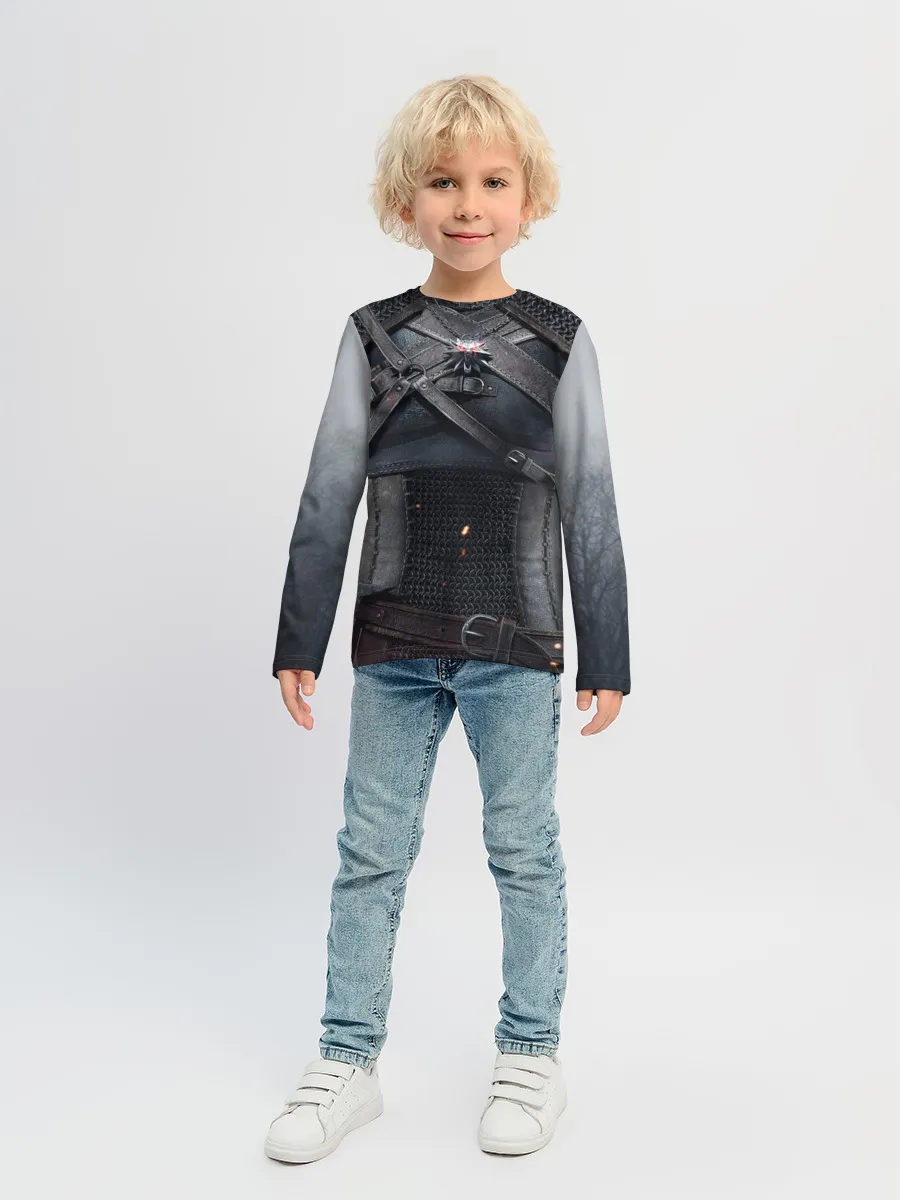 Детский лонгслив / Геральт | снаряжение