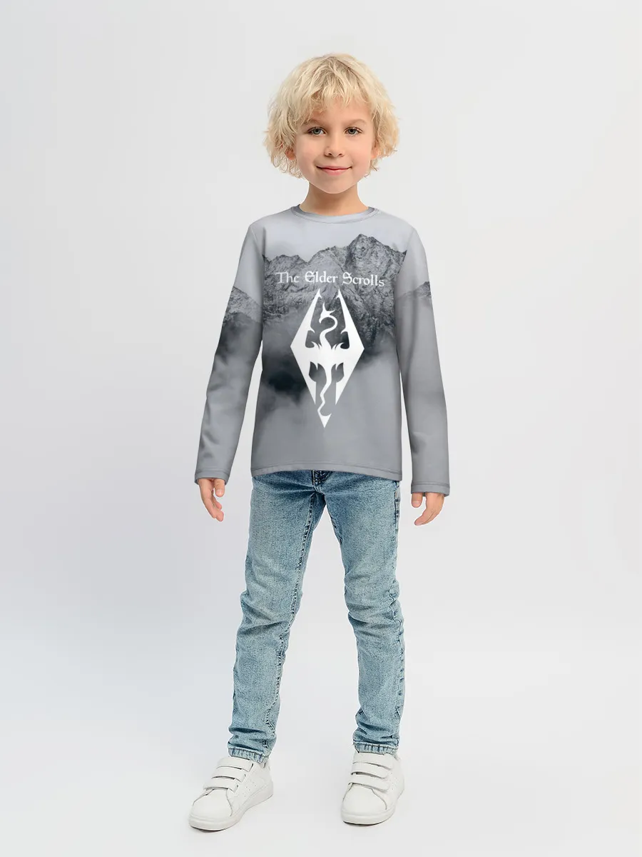Детский лонгслив / TES V SKYRIM