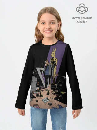 Детский лонгслив / Конь БоДжек #3