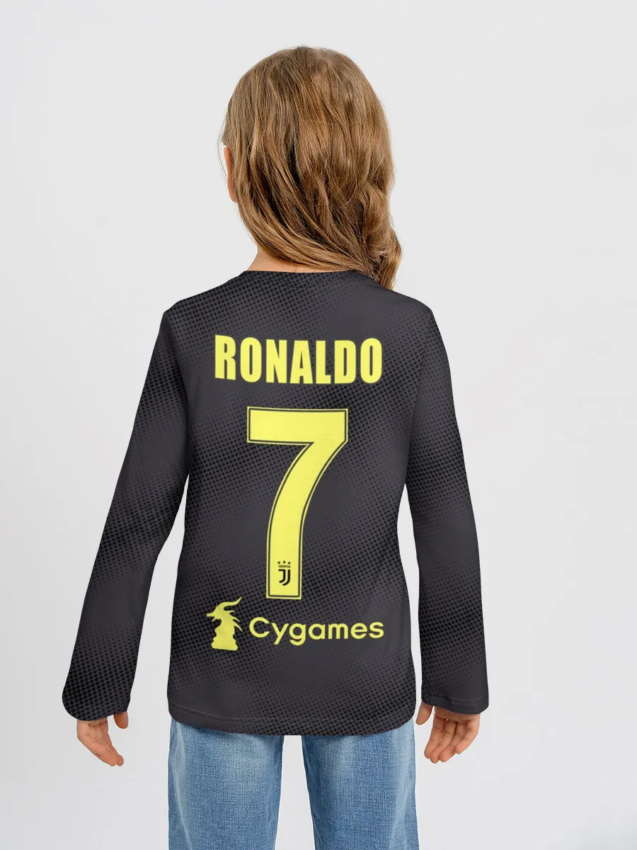 Детский лонгслив / Роналдо альтернативная 18-19