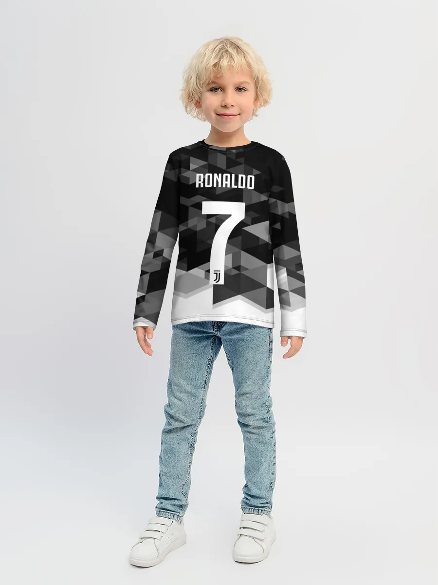 Детский лонгслив / RONALDO JUVE SPORT