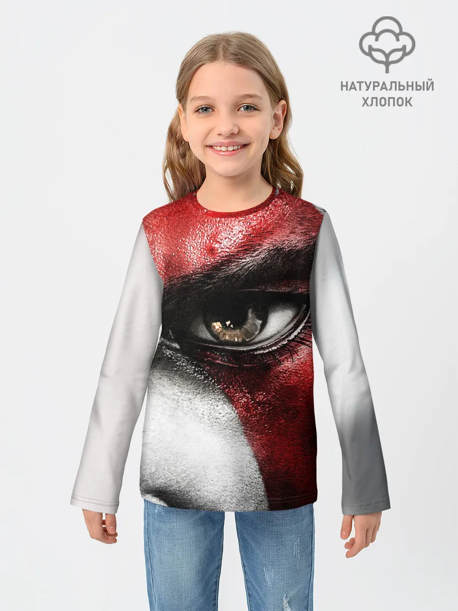 Детский лонгслив / Взгляд Кратоса