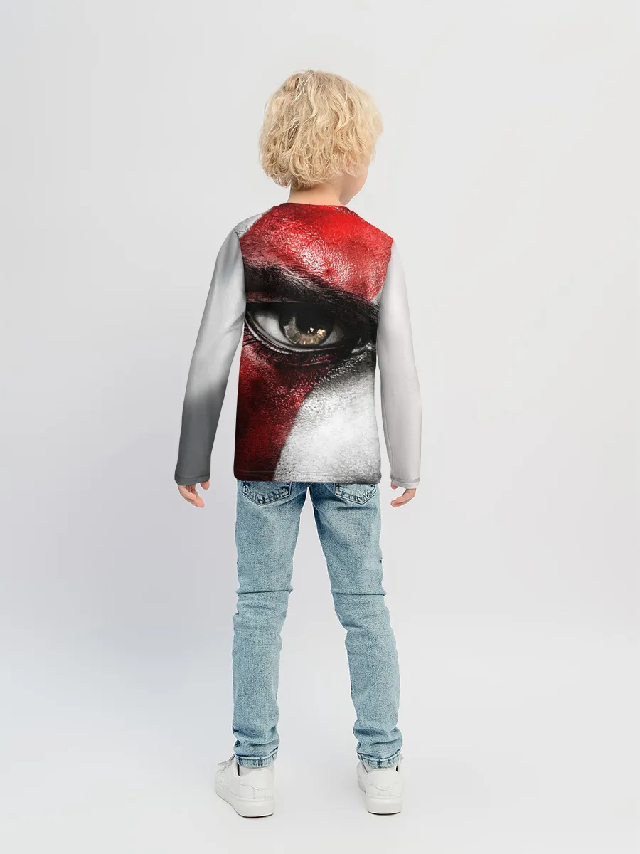 Детский лонгслив / Взгляд Кратоса