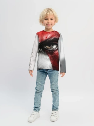 Детский лонгслив / Взгляд Кратоса