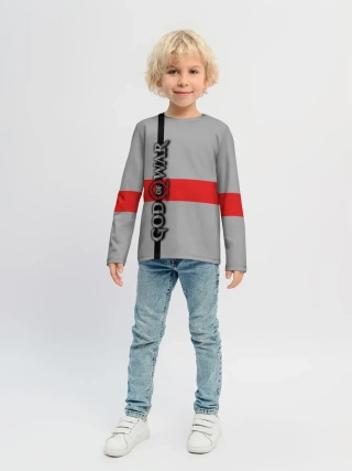 Детский лонгслив / God of War