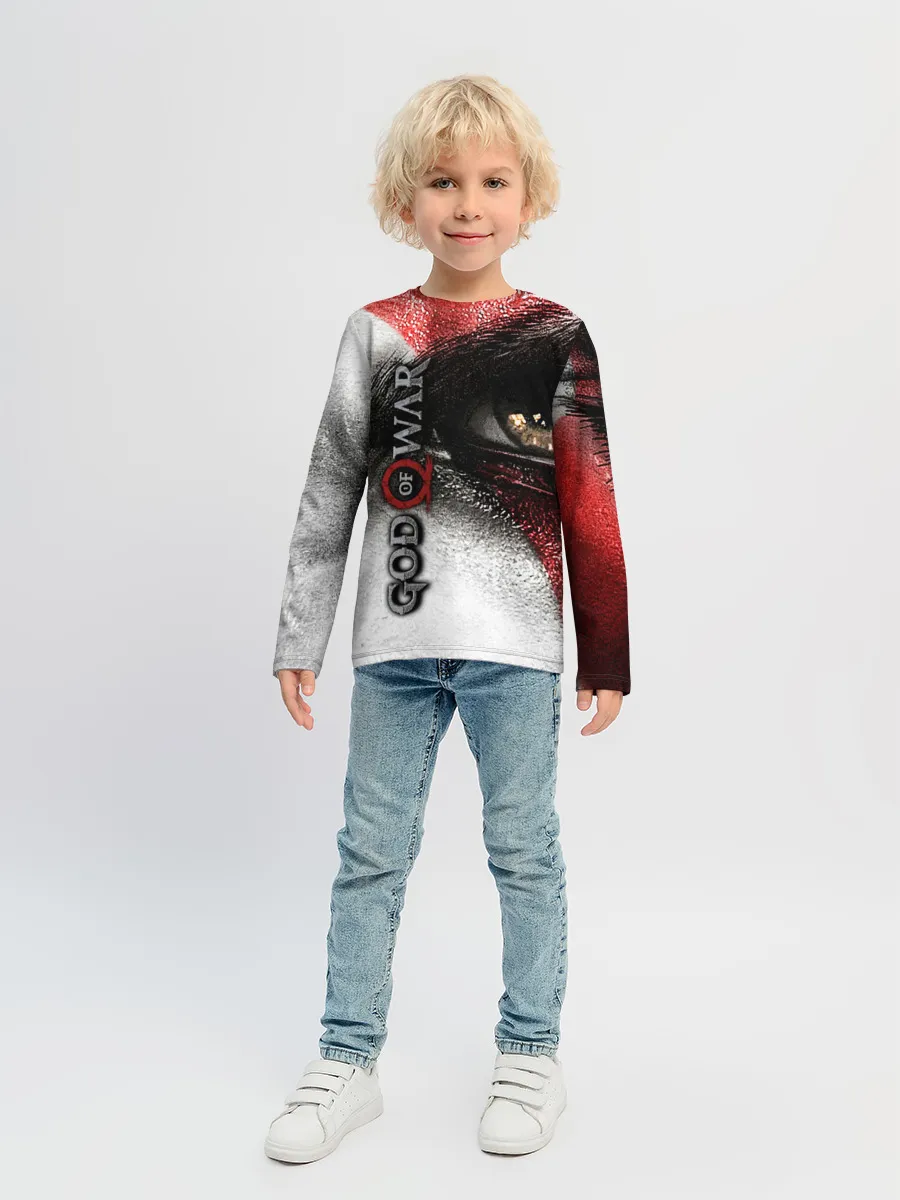 Детский лонгслив / God of War
