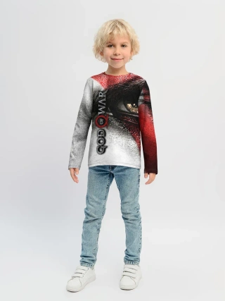 Детский лонгслив / God of War