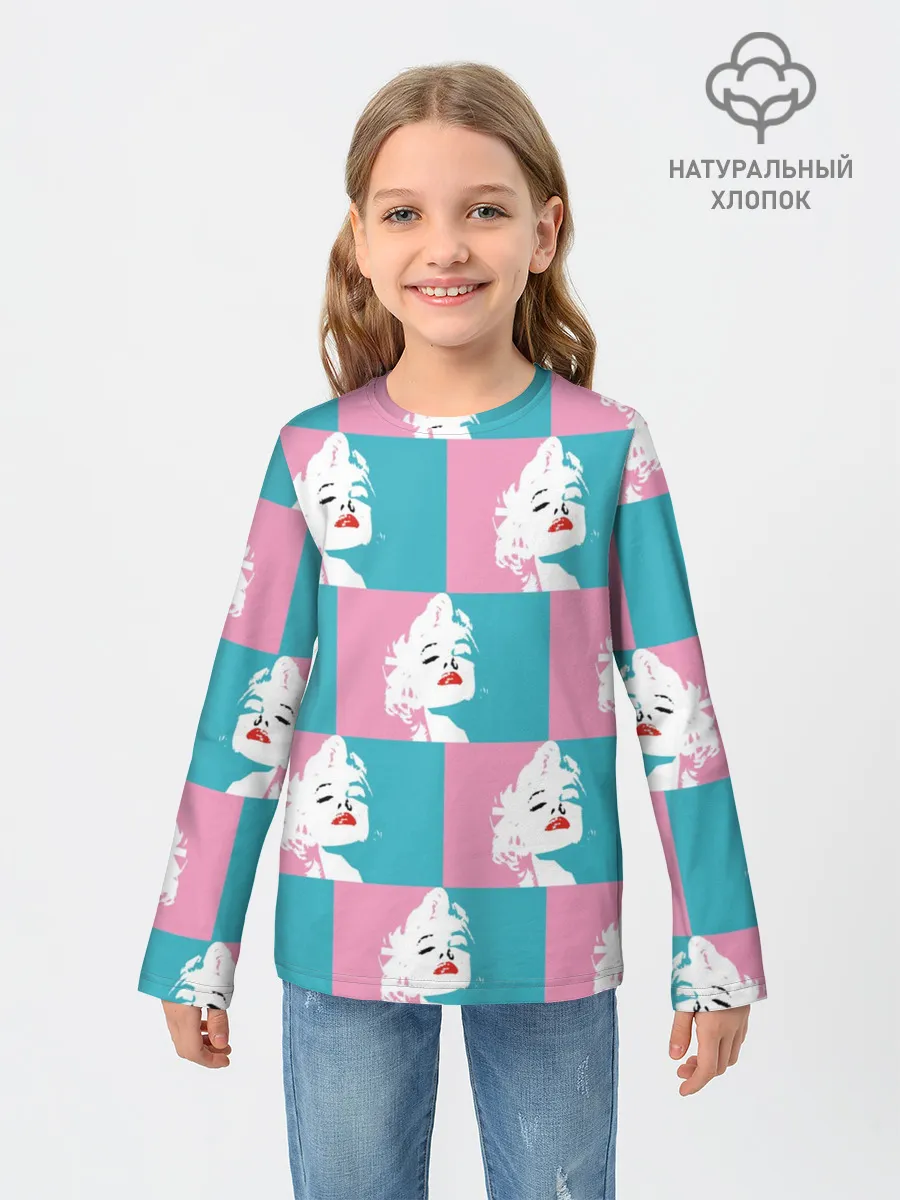 Детский лонгслив / Marilyn Monroe