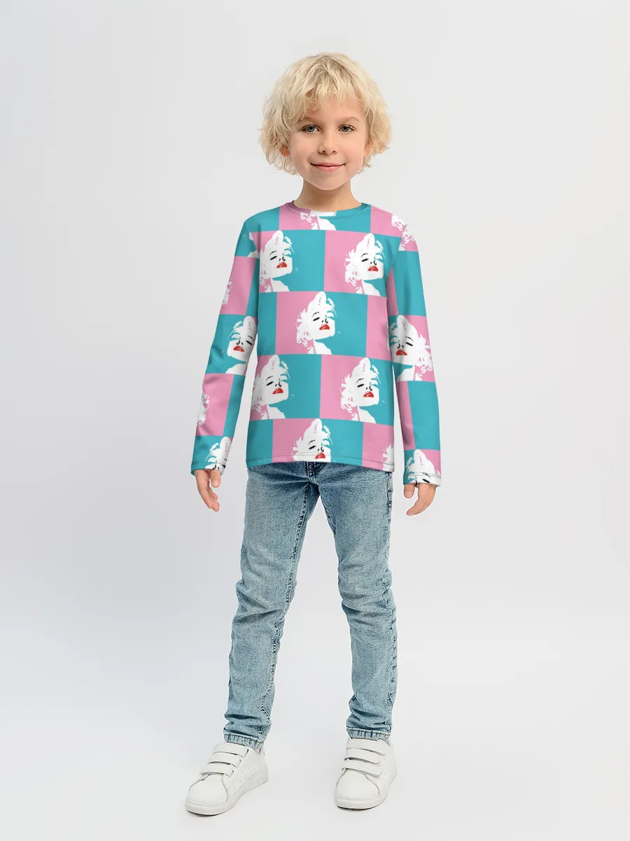Детский лонгслив / Marilyn Monroe