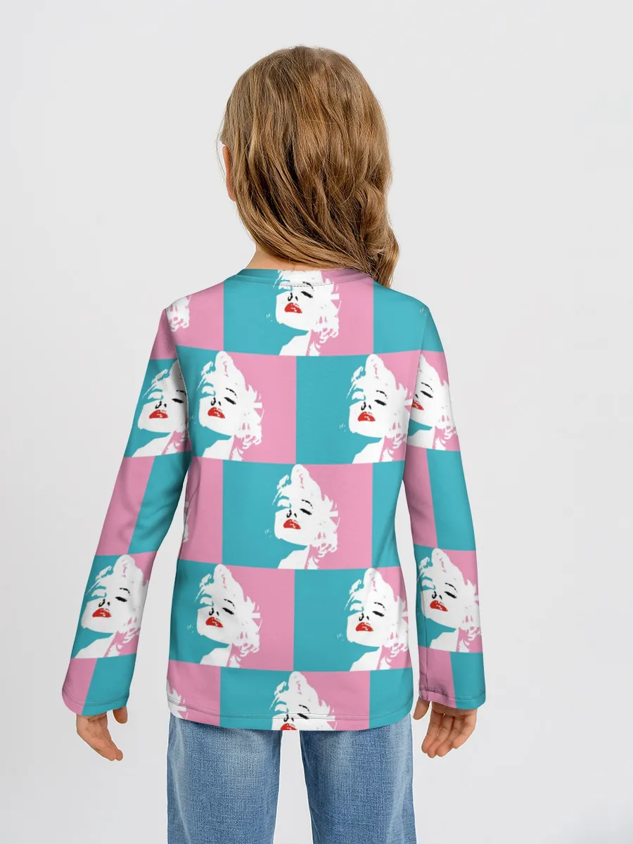 Детский лонгслив / Marilyn Monroe