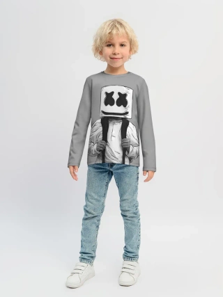 Детский лонгслив / Electronic music