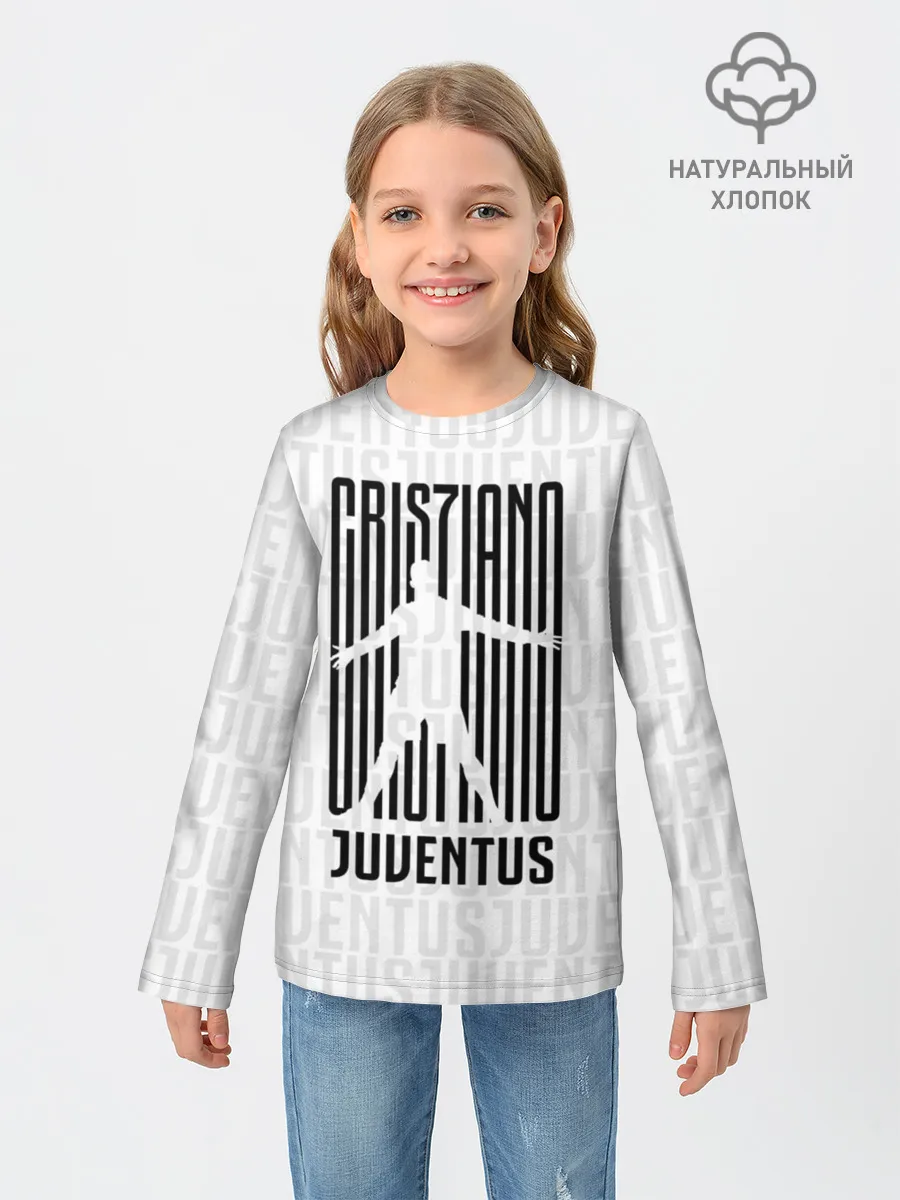 Детский лонгслив / RONALDO JUVE SPORT
