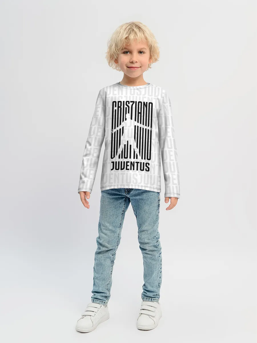 Детский лонгслив / RONALDO JUVE SPORT