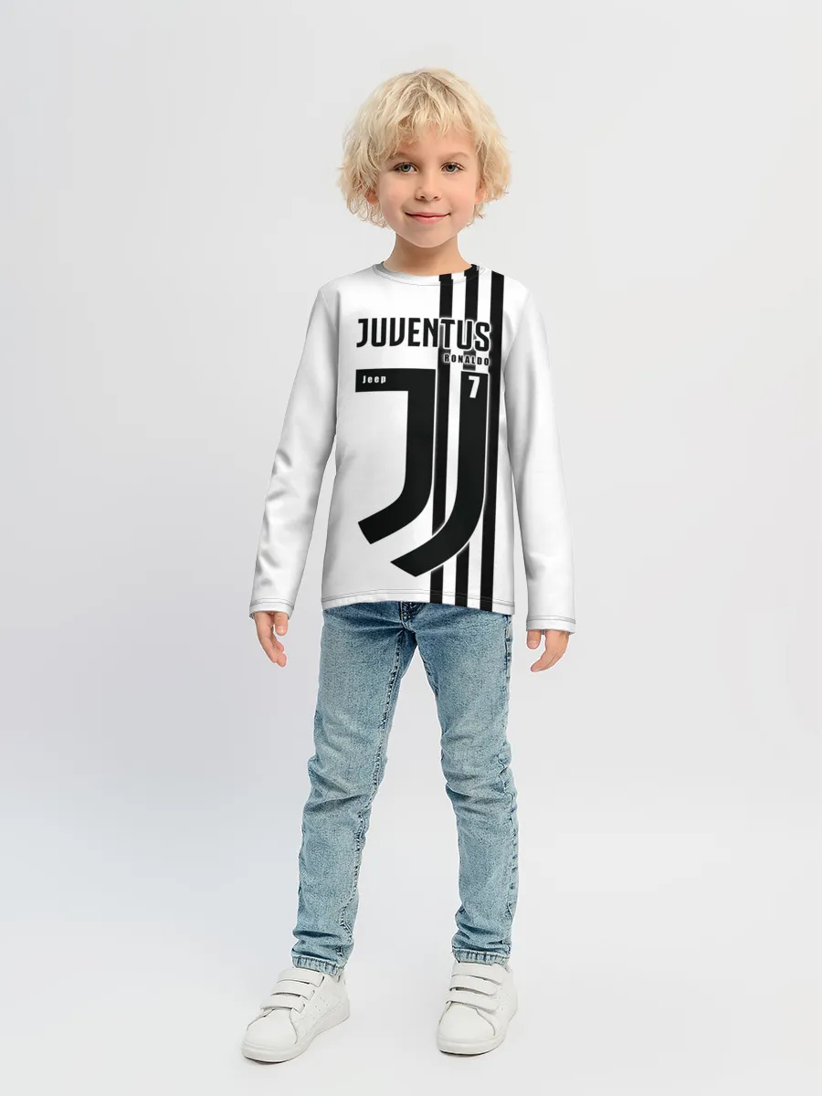 Детский лонгслив / Personal form Ronaldo