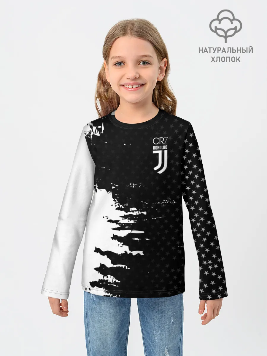Детский лонгслив / RONALDO JUVE SPORT