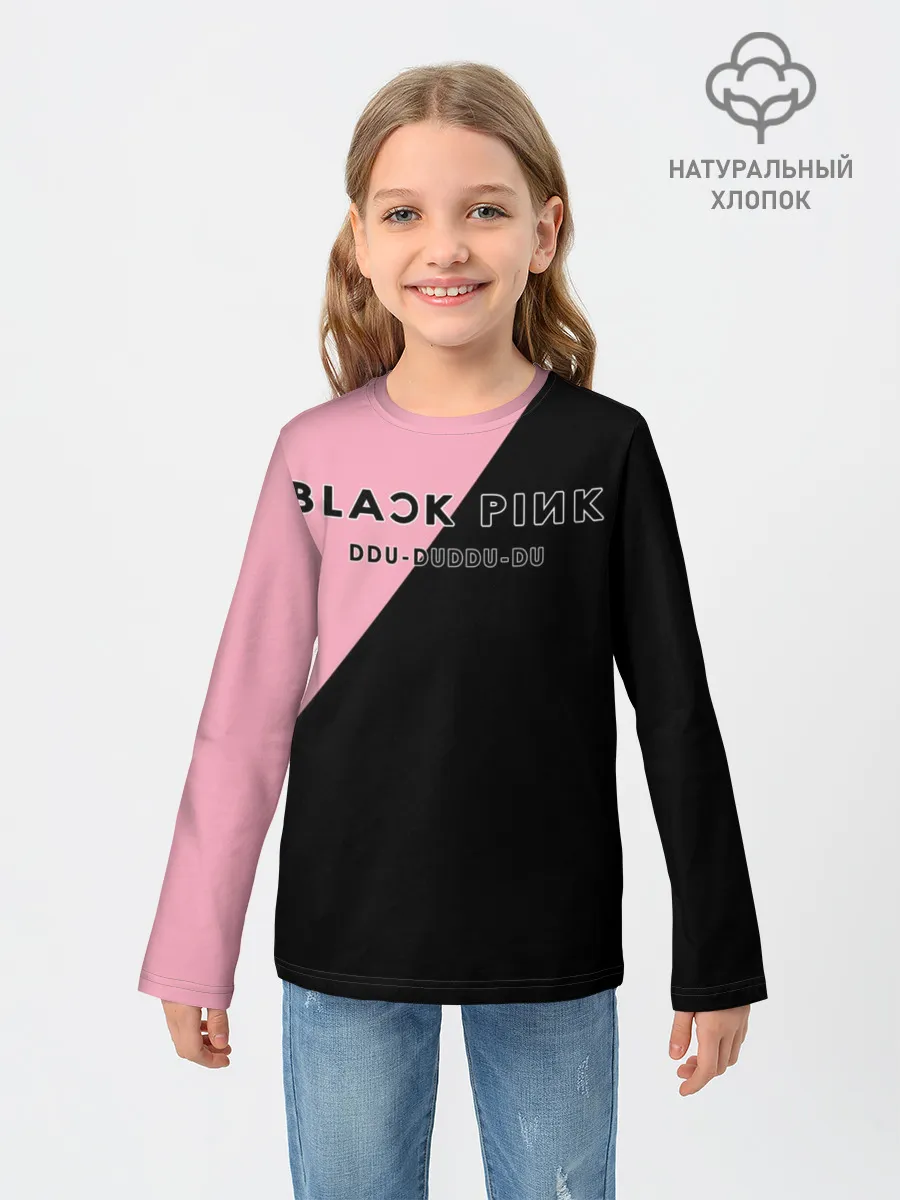 Детский лонгслив / DDU-DU DDU-DU BlackPink