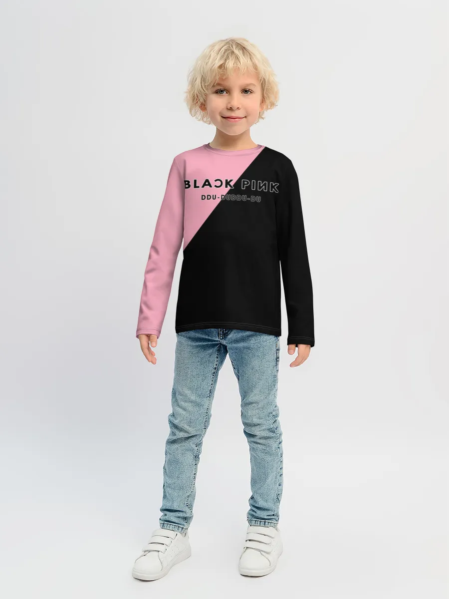 Детский лонгслив / DDU-DU DDU-DU BlackPink
