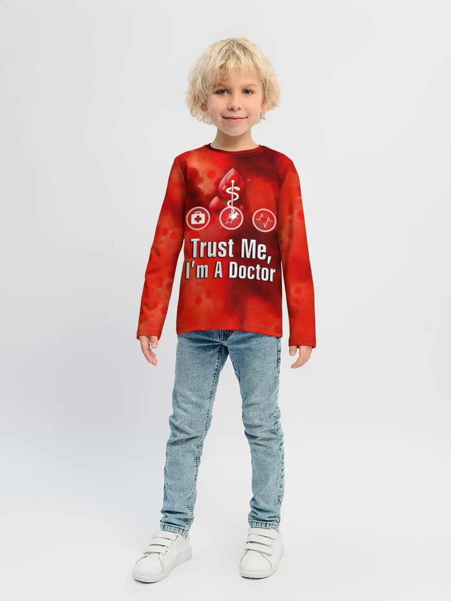 Детский лонгслив / Доктор