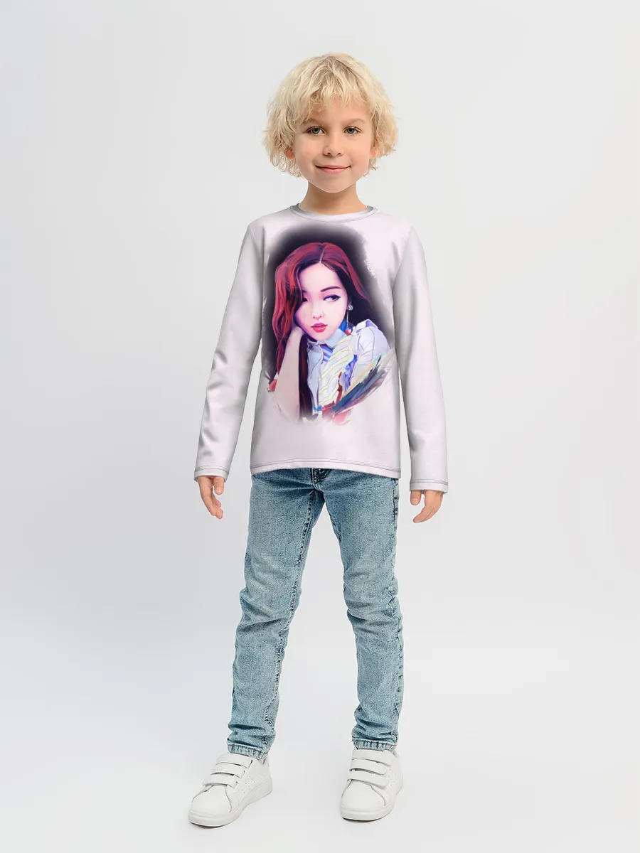 Детский лонгслив / BlackPink Розэ