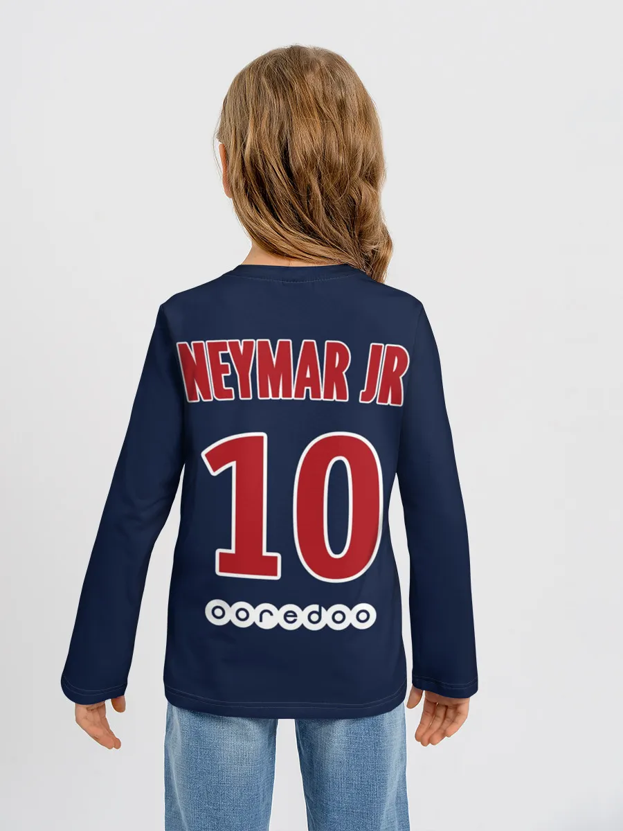 Детский лонгслив / Неймар ПСЖ 18-19