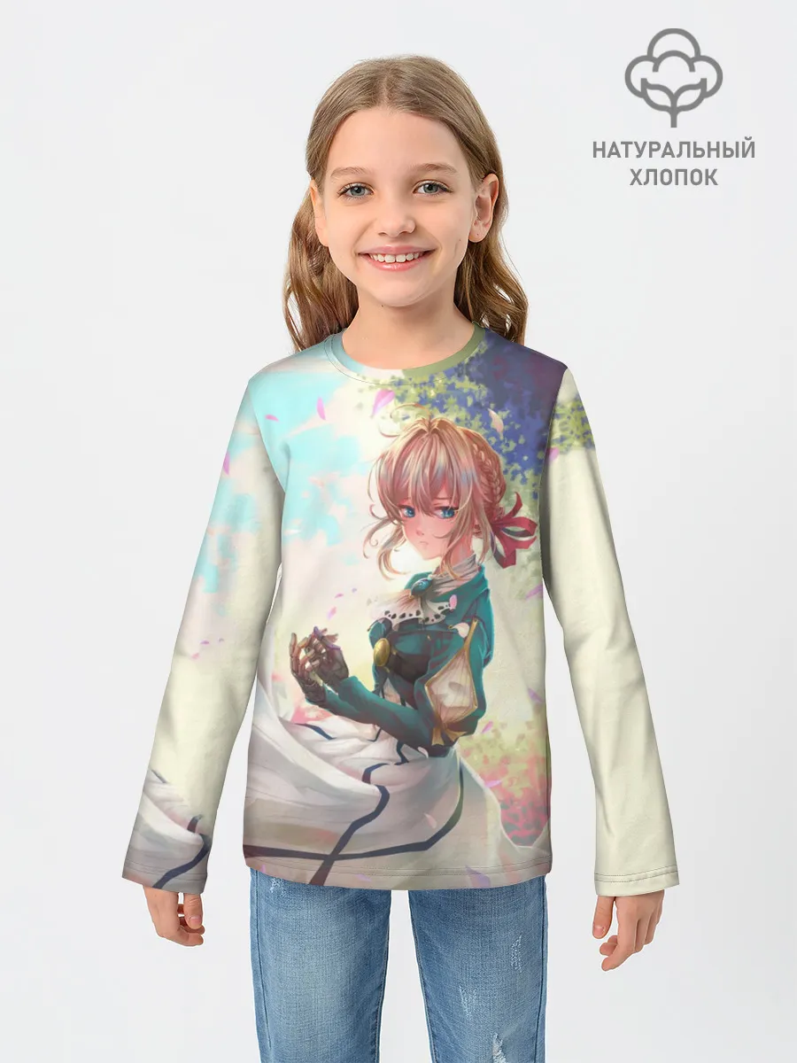 Детский лонгслив / Violet Evergarden_8