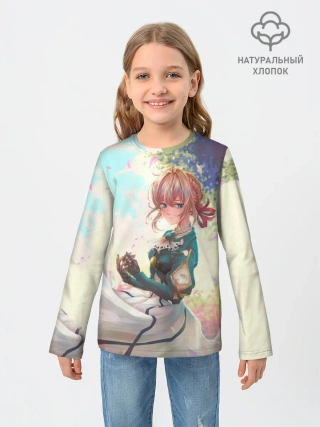 Детский лонгслив / Violet Evergarden_8