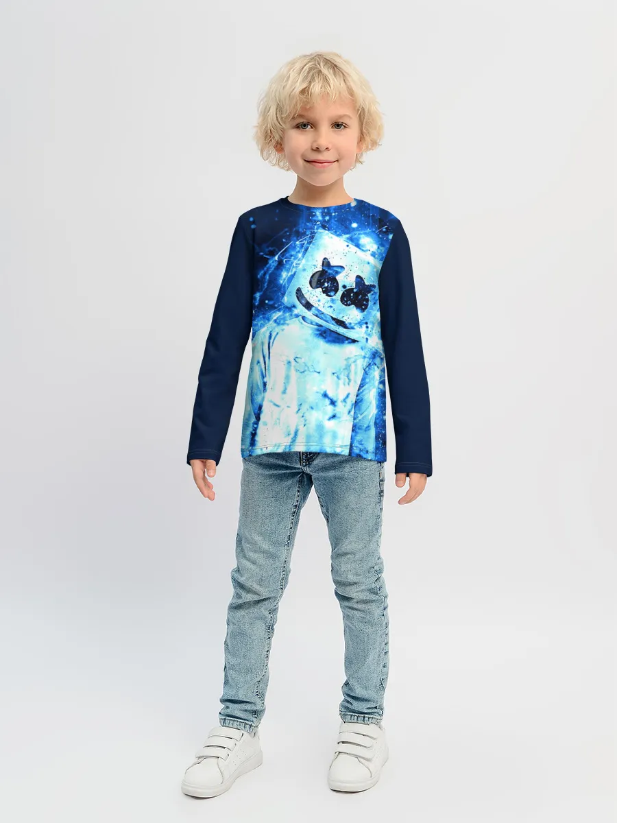 Детский лонгслив / Marshmello