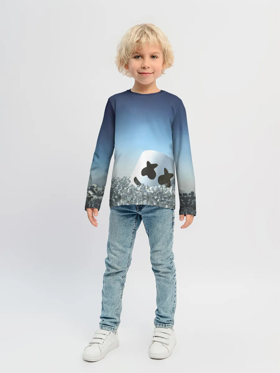 Детский лонгслив / Marshmello