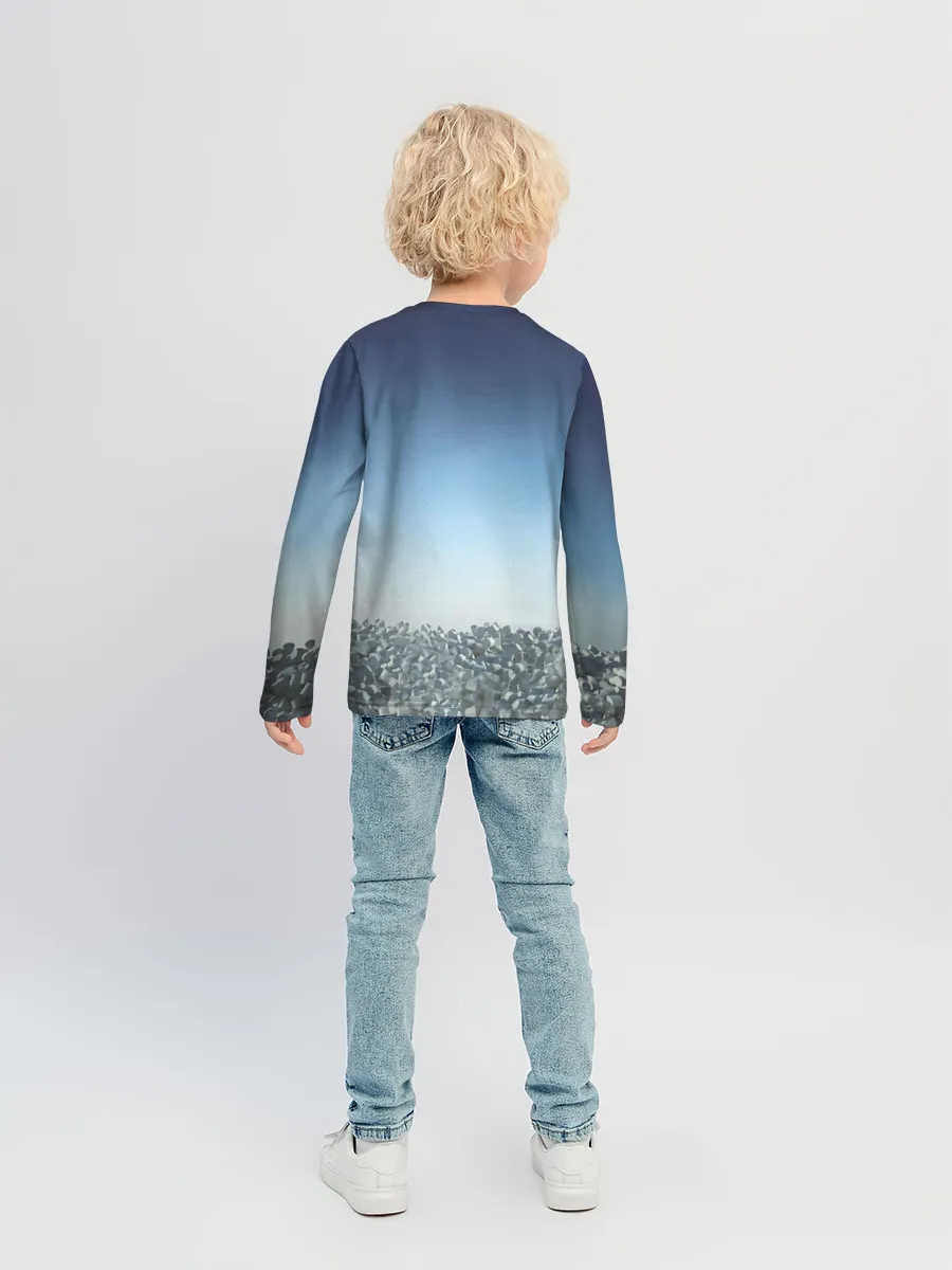 Детский лонгслив / Marshmello