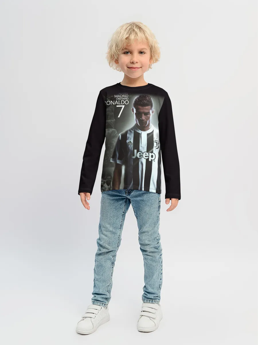 Детский лонгслив / RONALDO JUVE SPORT