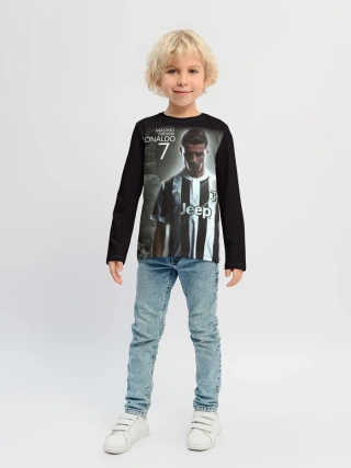 Детский лонгслив / RONALDO JUVE SPORT