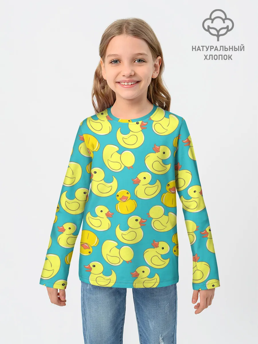 Детский лонгслив / Duck