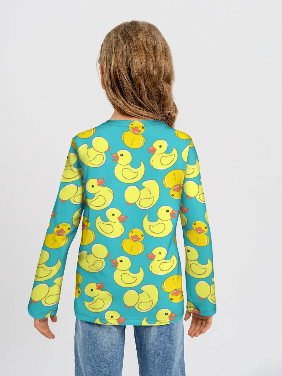 Детский лонгслив / Duck