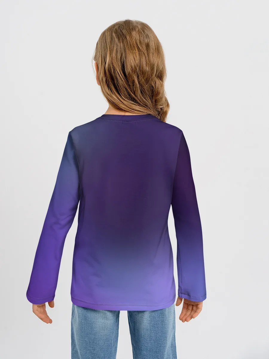 Детский лонгслив / Киса