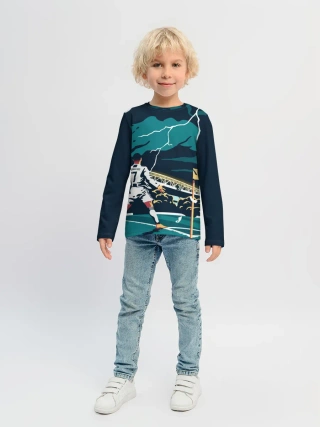 Детский лонгслив / RONALDO JUVE SPORT | РОНАЛДУ