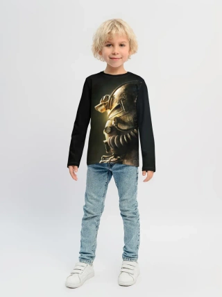 Детский лонгслив / Шлем