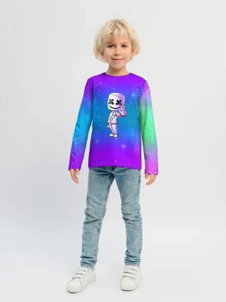 Детский лонгслив / Marshmello