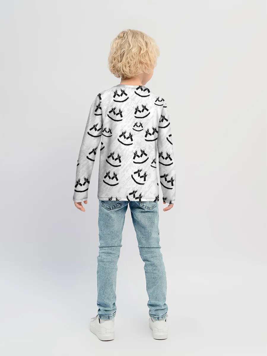 Детский лонгслив / MARSHMELLO PATTERN