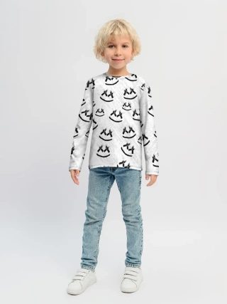 Детский лонгслив / MARSHMELLO PATTERN