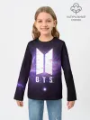 Детский лонгслив / BTS SPACЕ 3D / БТС КОСМОС
