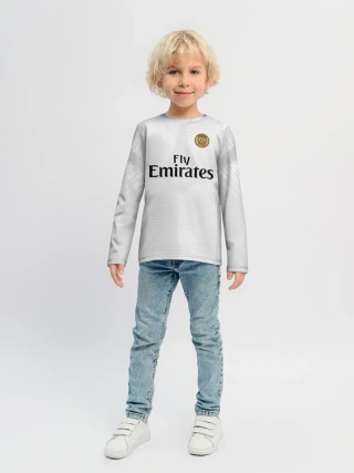 Детский лонгслив / Mbappe away 18-19