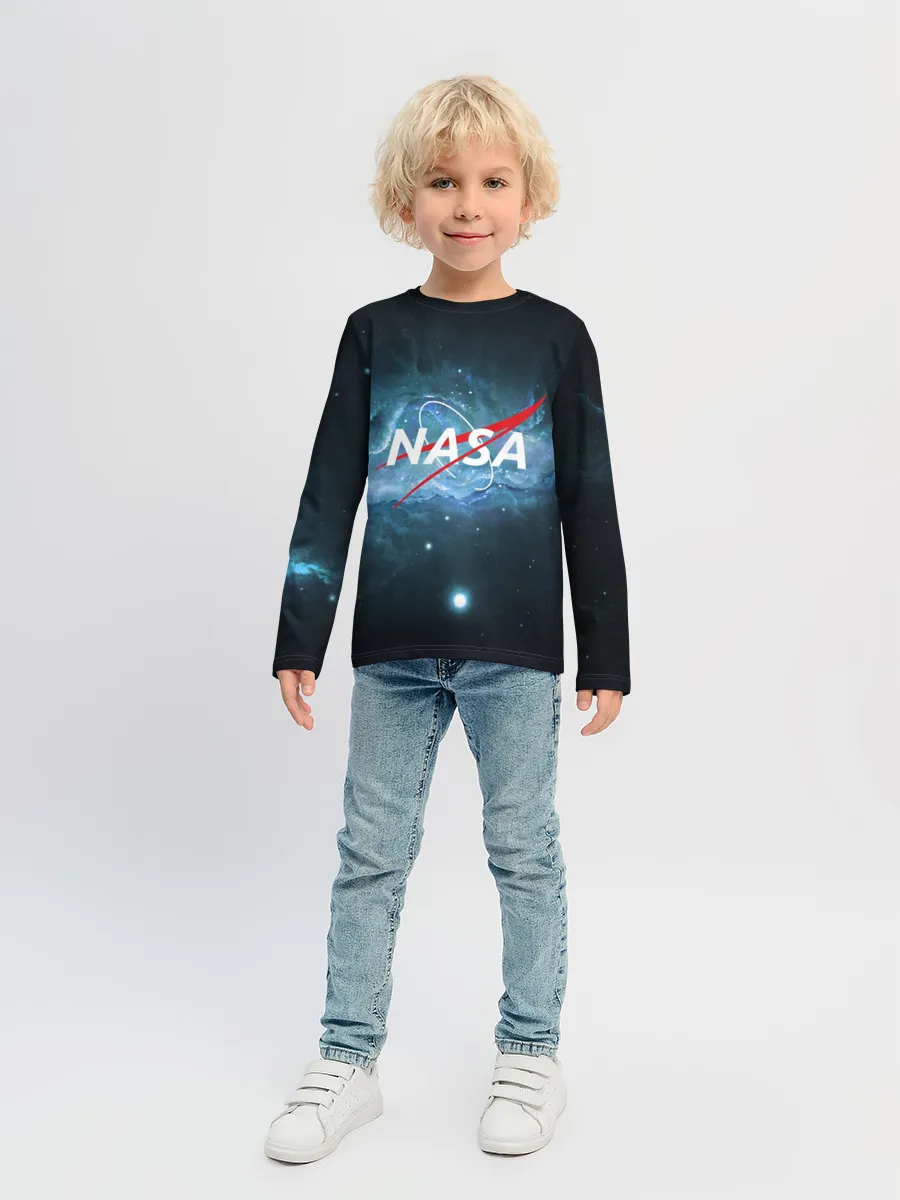 Детский лонгслив / NASA