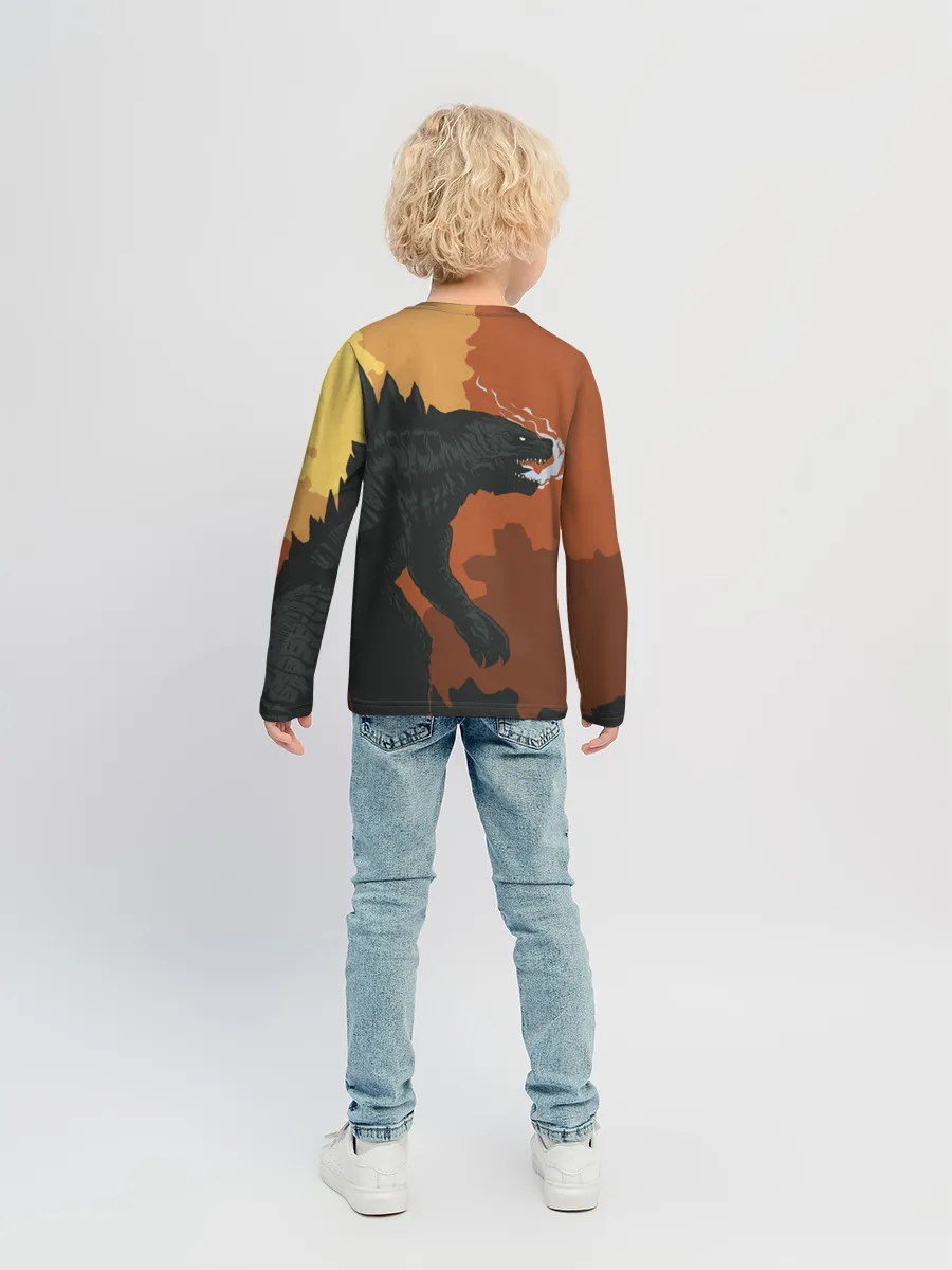 Детский лонгслив / GODZILLA | ГОДЗИЛЛА