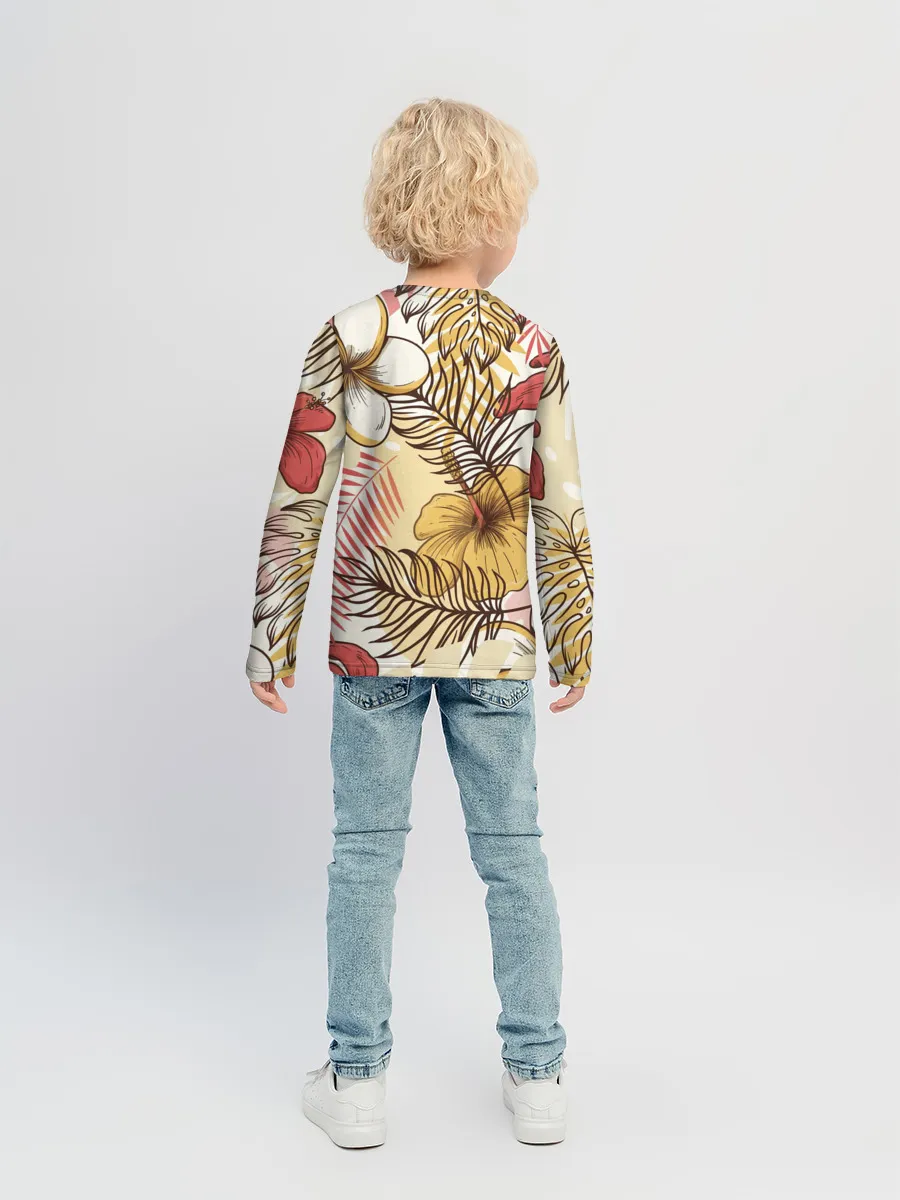 Детский лонгслив / Тропики