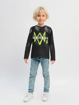 Детский лонгслив / WATCH DOGS 2