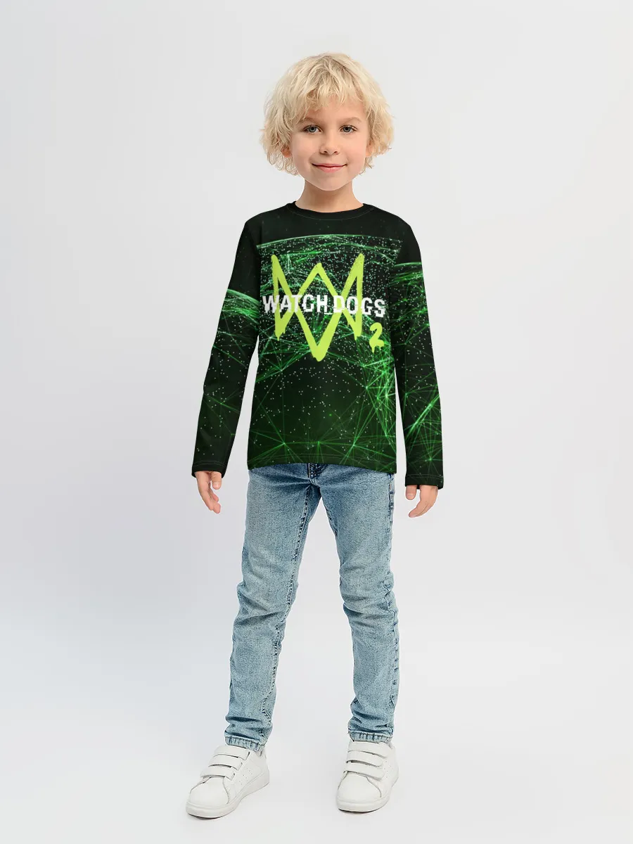 Детский лонгслив / WATCH DOGS 2